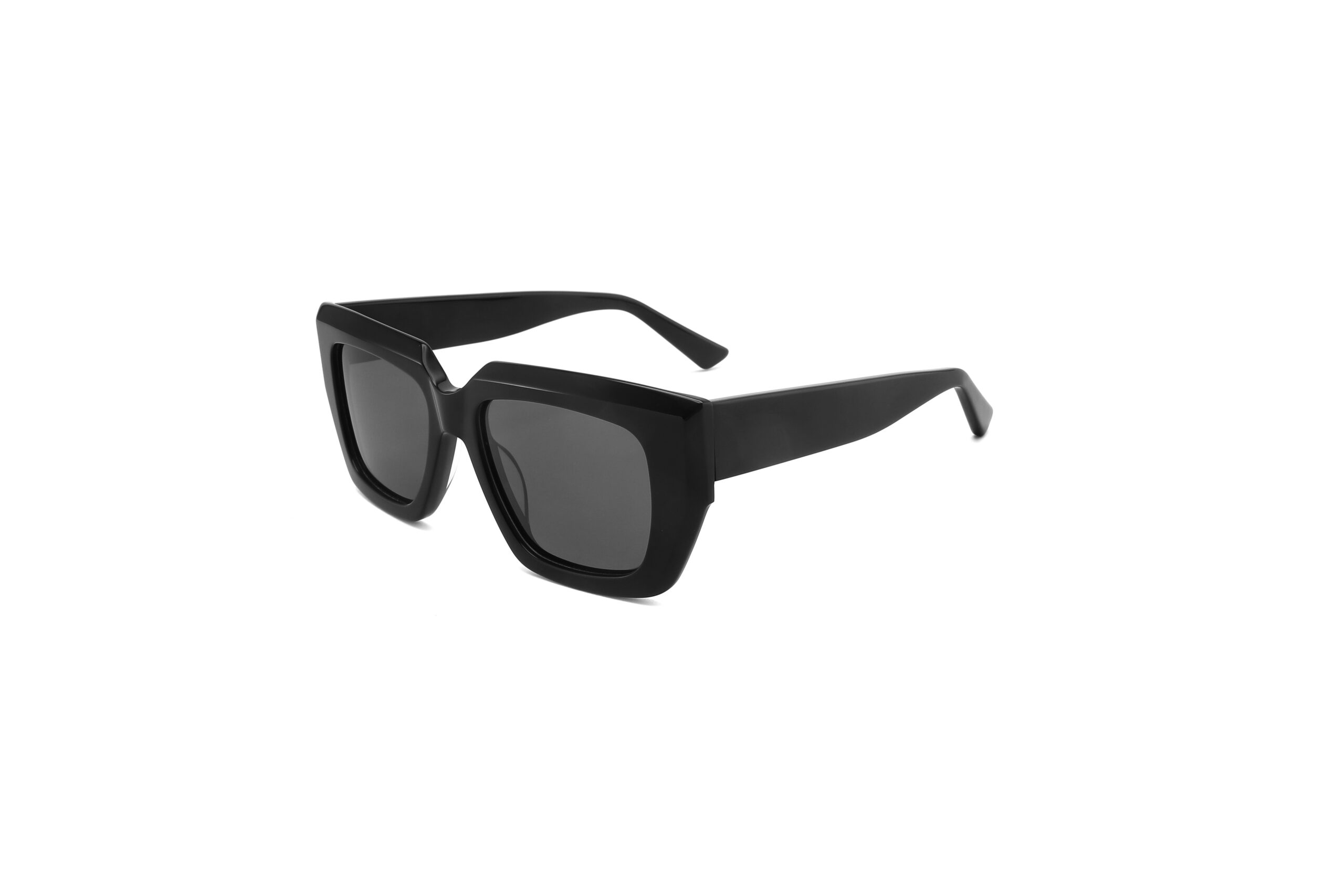 Modern Bold Angular Square Patterned Sunwear CSA3003