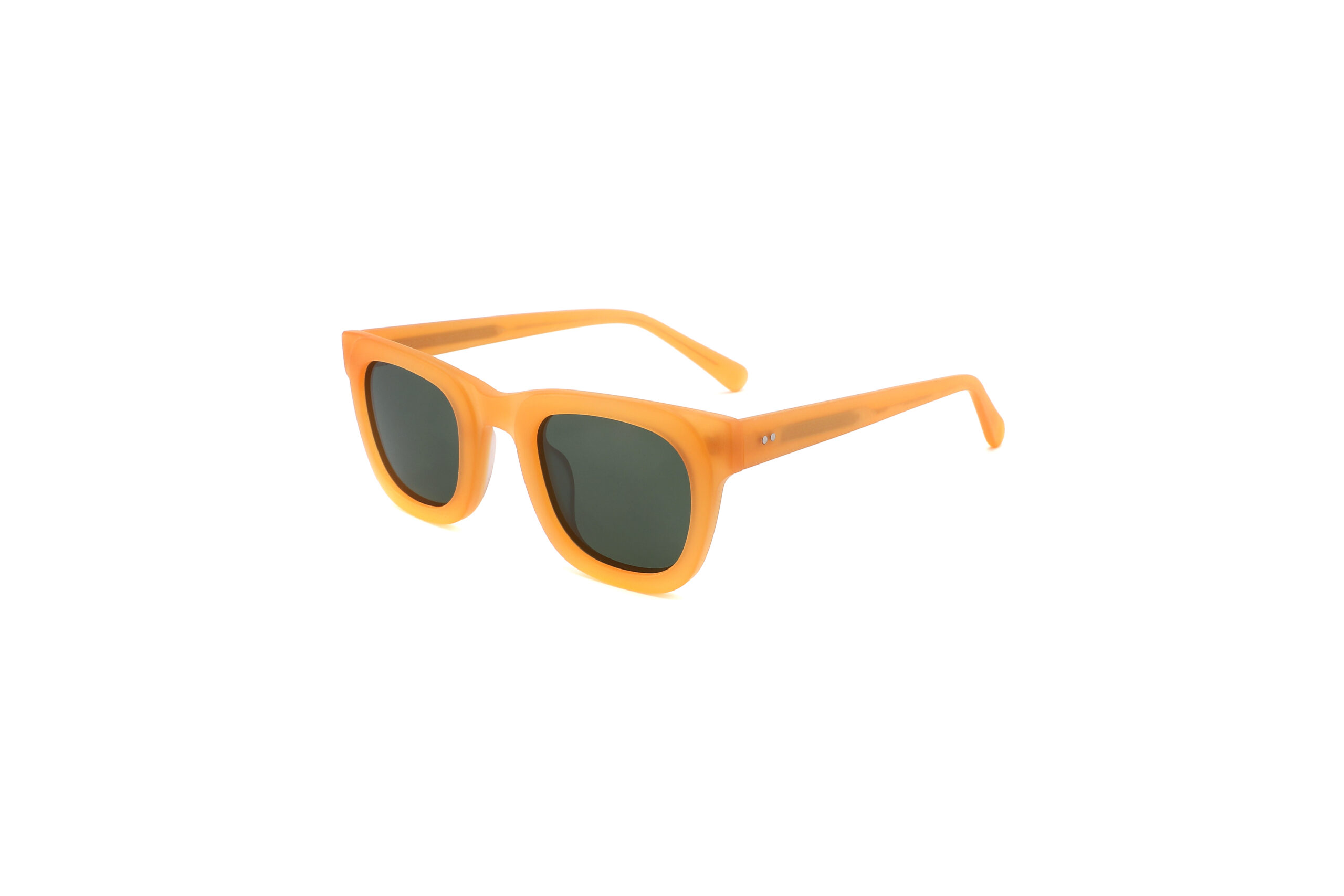 Bold Dual-Color Thick Rectangular Sunglasses CSA3009