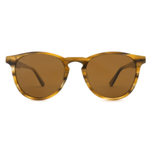 Slim Round Acetate Sunglasses For Ladies CSA3058