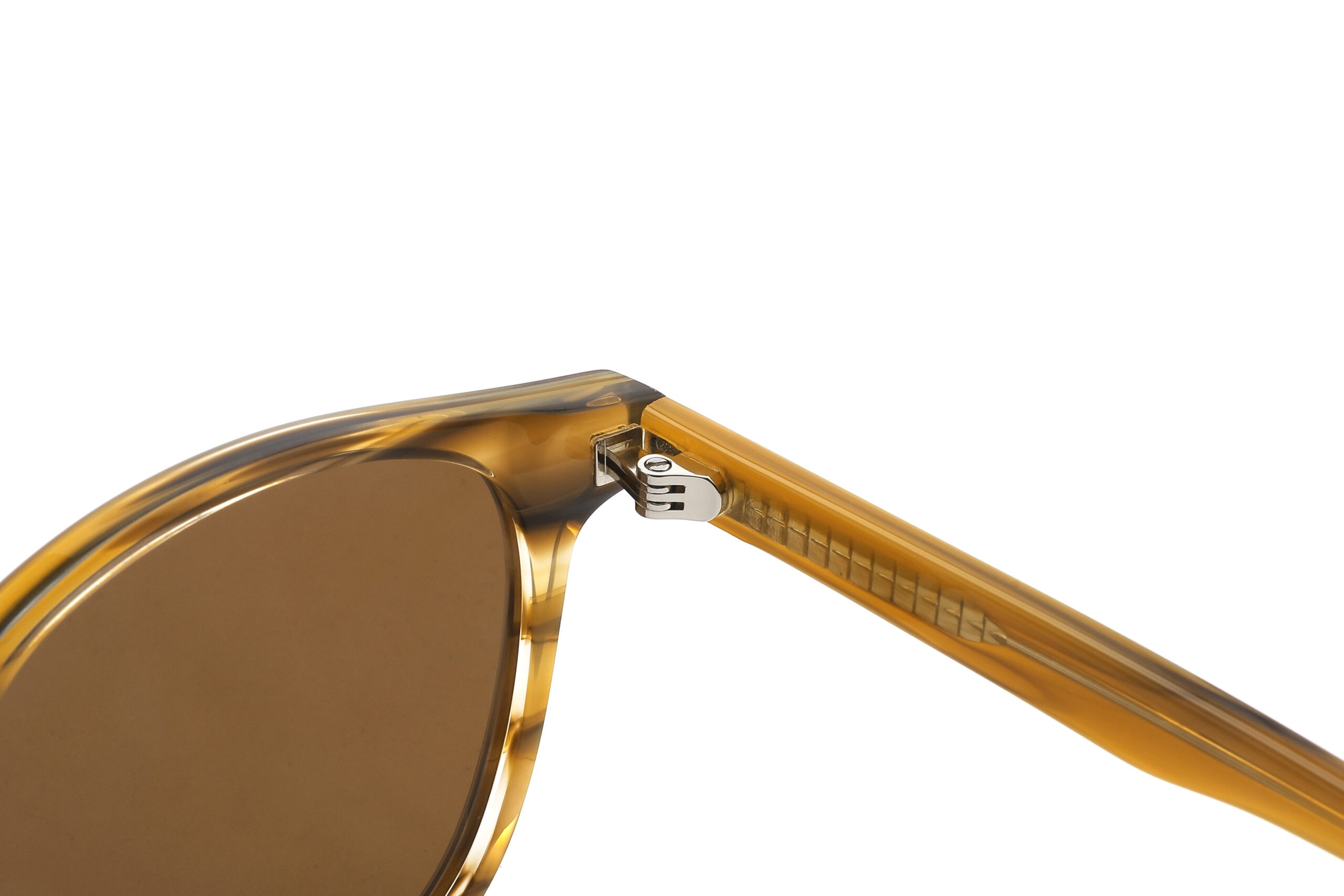 Slim Round Acetate Sunglasses For Ladies CSA3058