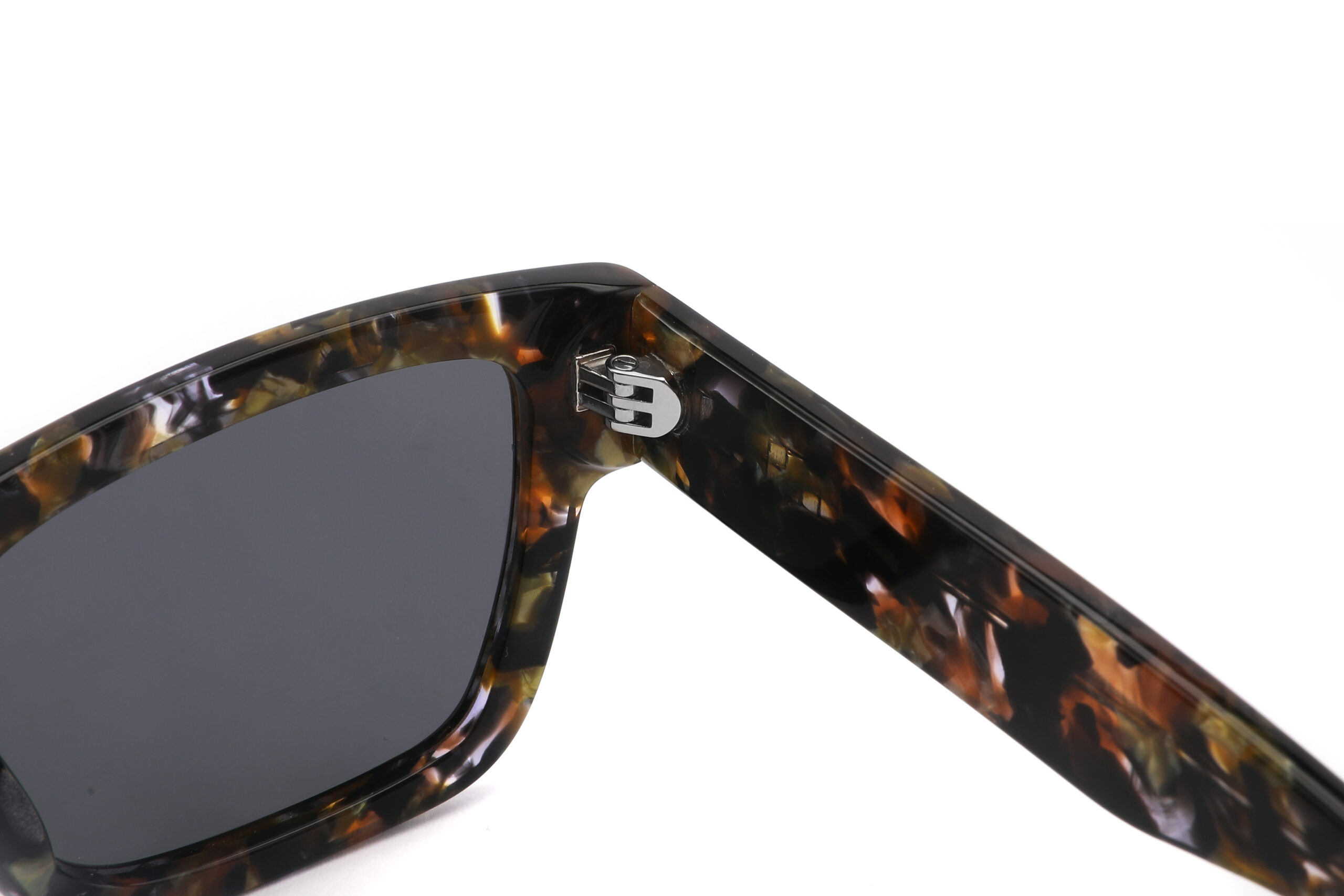 Bold Geometric Patterned Acetate Sunglasses - CSA3018