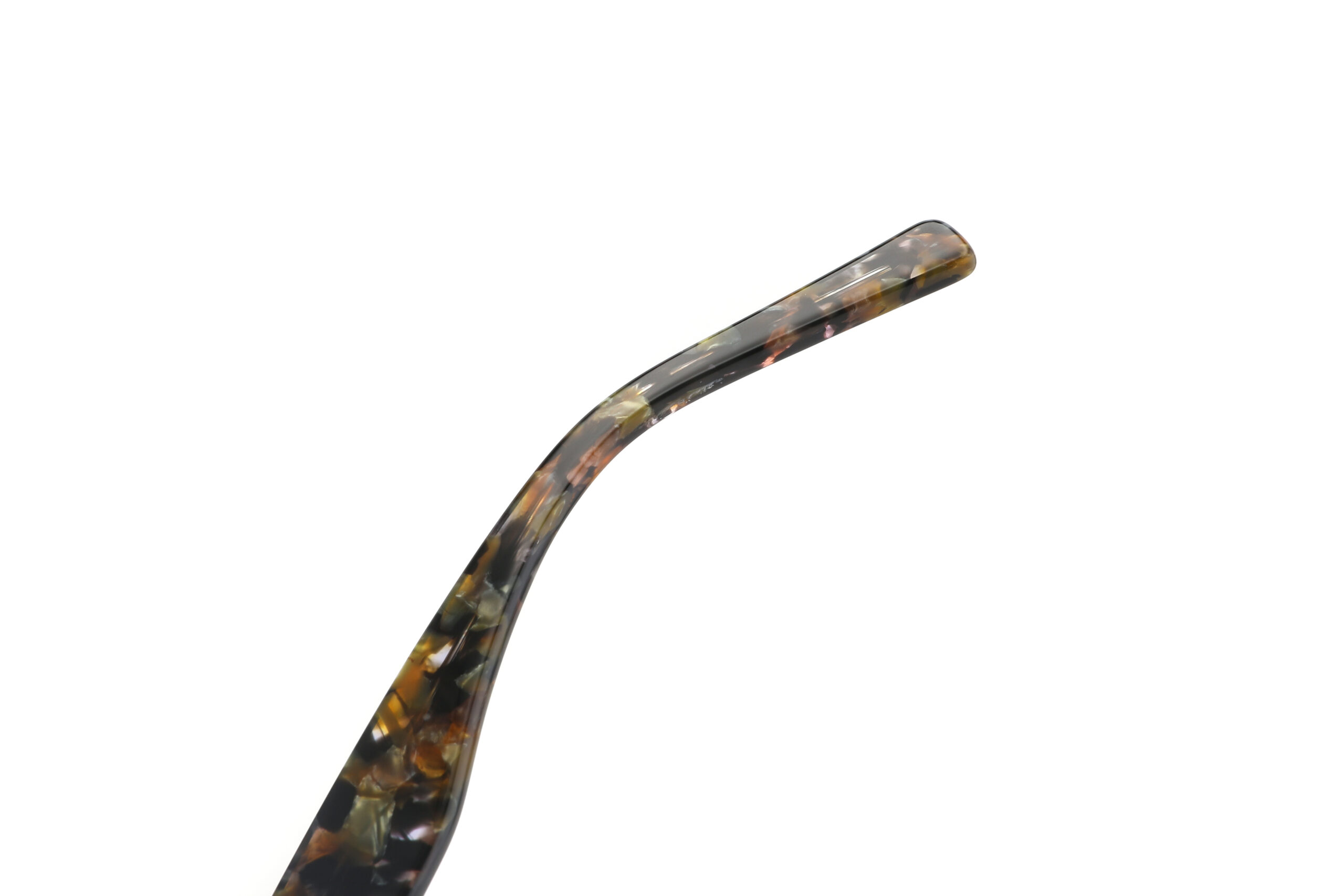 Bold Geometric Patterned Acetate Sunglasses - CSA3018