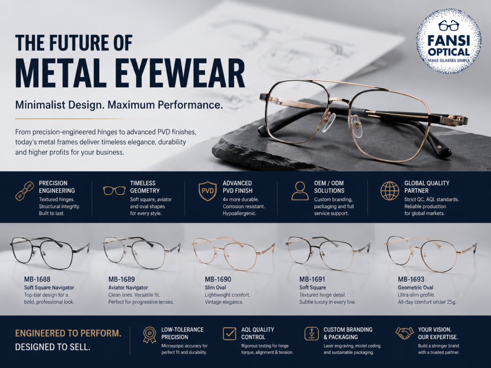 The 2026 Shift in Eyewear Sourcing Why Structural Engineering is Replacing Surface Decoration in Premium Metal Frames